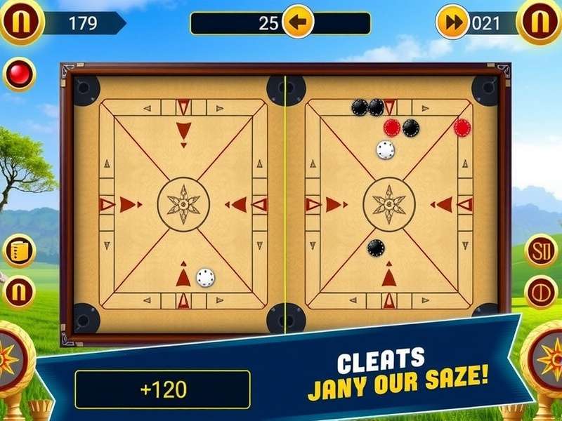 Elite Carrom Master Game Screenshot